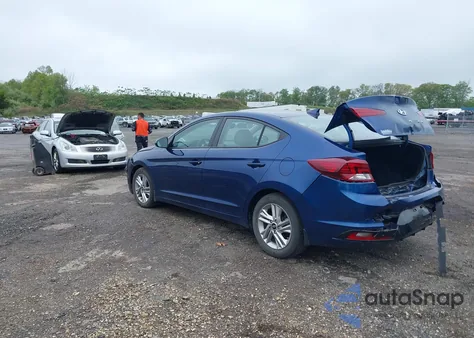 2020 Hyundai Elantra Sel from USA, damaged, VIN 5NPD84LF5LH600229